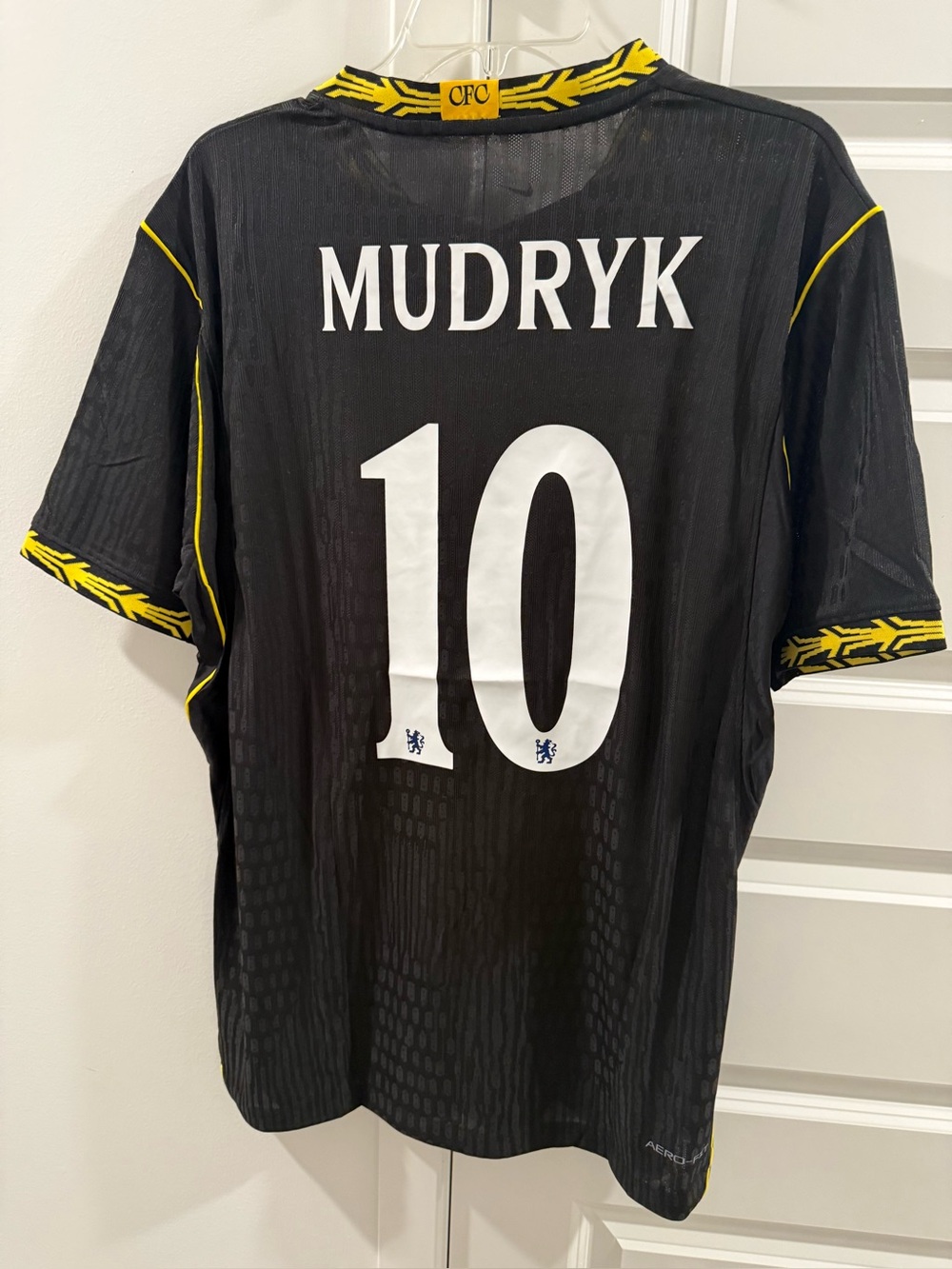 NWT 26-27 Chelsea Away Mudryk Player Version Soccer XXL Jersey